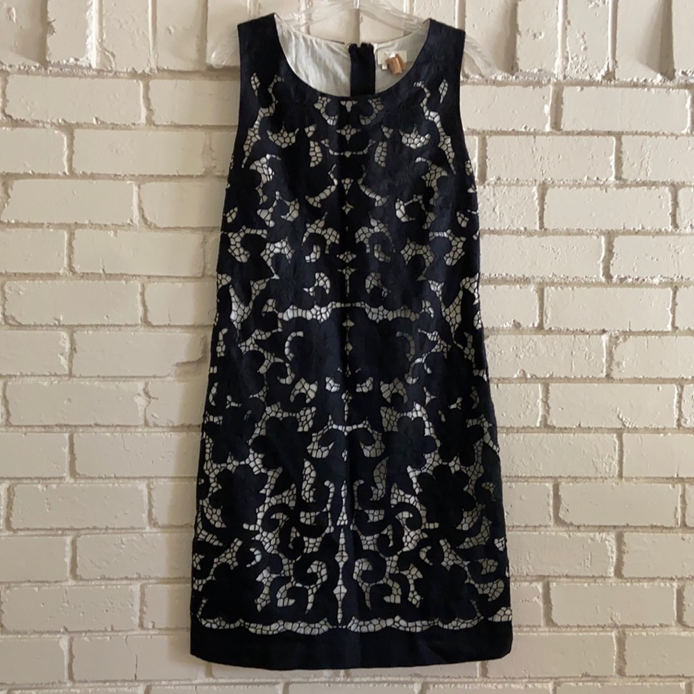 Kate Spade Black Cutout Sheath Dress